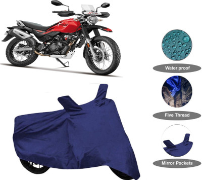 SK AUTO Waterproof Two Wheeler Cover for Hero(Xpulse 200T, Blue)