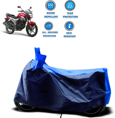 CODOKI Two Wheeler Cover for Yamaha(SZ X, Blue)