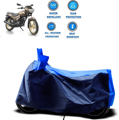 CODOKI Two Wheeler Cover for TVS(Star City, Blue)