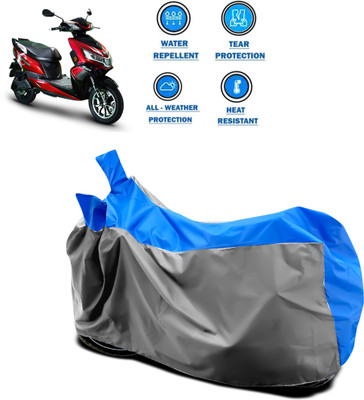 CODOKI Two Wheeler Cover for Okinawa(i-Praise, Grey)