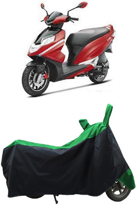 Coxtor Waterproof Two Wheeler Cover for Hero(Dare BS6, Green)