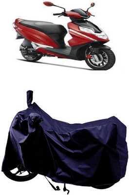 SUGASHRI Waterproof Two Wheeler Cover for Hero(Dare BS6, Blue)