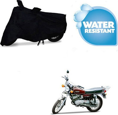 MMSSTAR Waterproof Two Wheeler Cover for Yamaha(RX 100, Black)