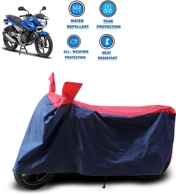 CODOKI Two Wheeler Cover for Bajaj(XCD 135, Red)