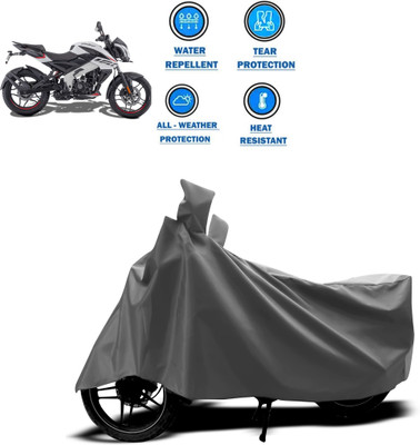 CODOKI Two Wheeler Cover for Bajaj(Pulsar 160 NS DTS-i, Grey)