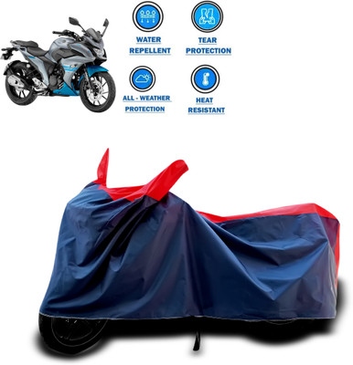 CODOKI Two Wheeler Cover for Yamaha(Fazer 25, Red)
