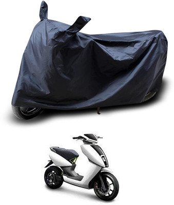SK AUTO Two Wheeler Cover for Ather(450, Black)