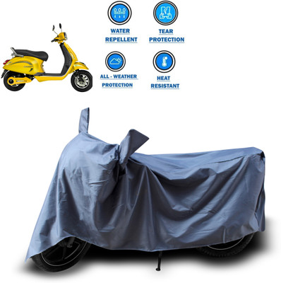 GOSHIV-car and bike accessories Two Wheeler Cover for Universal For Bike(Grey)