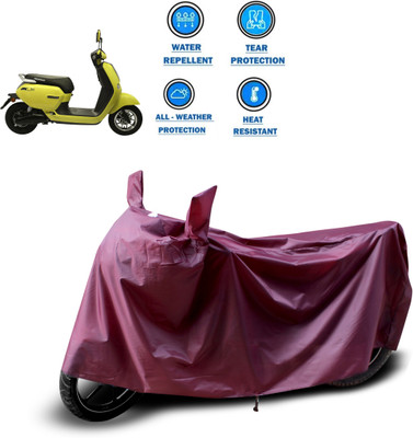 CODOKI Waterproof Two Wheeler Cover for Okinawa(Lite, Maroon)