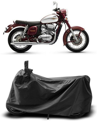 SK AUTO Two Wheeler Cover for JAWA(300 BS6, Black)