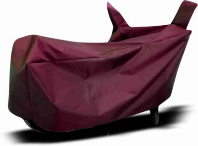 smwzxyu Waterproof Two Wheeler Cover for TVS(Maroon)