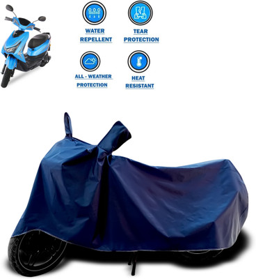 CODOKI Two Wheeler Cover for Ampere(E Lite, Blue)