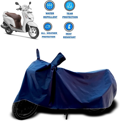 CODOKI Two Wheeler Cover for Honda(Aviator, Blue)