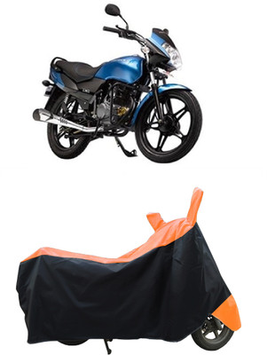 Coxtor Waterproof Two Wheeler Cover for LML(Freedom, Orange)
