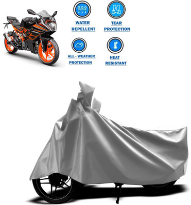 PAGORA Two Wheeler Cover for KTM(RC 125, Silver)