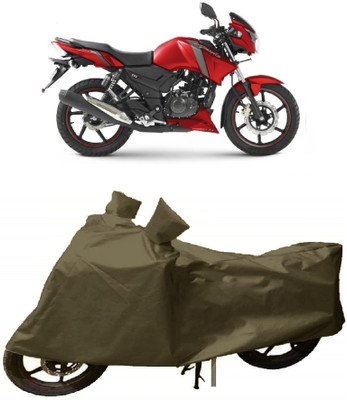 THE RAL ARV Waterproof Two Wheeler Cover for TVS(Apache RTR 160, Green)