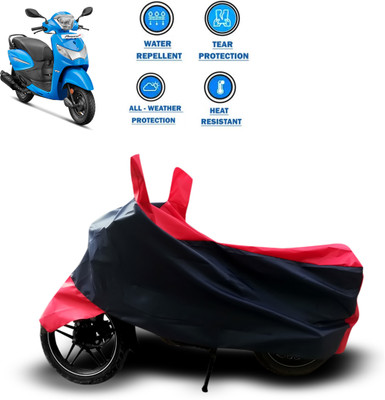 PAGORA Two Wheeler Cover for Hero(Pleasure+ 110, Red)
