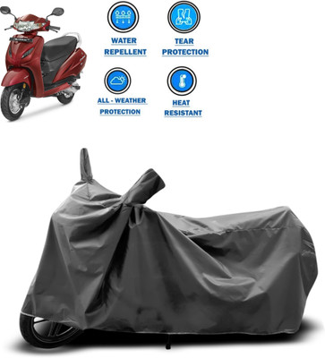 PAGORA Two Wheeler Cover for Honda(Activa 4G, Grey)