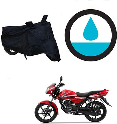 DeepShakshi AUTOMOTIVE Waterproof Two Wheeler Cover for TVS(Pheonix, Black)