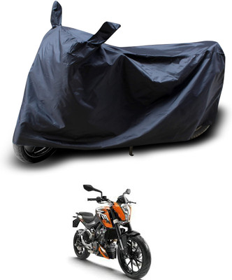 SK AUTO Waterproof Two Wheeler Cover for KTM(Black)
