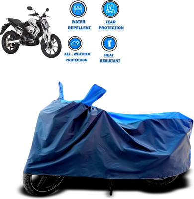 CODOKI Two Wheeler Cover for Revolt(RV 400, Blue)