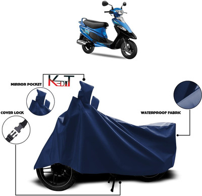 SK AUTO Waterproof Two Wheeler Cover for Universal For Bike(Zest, Multicolor)