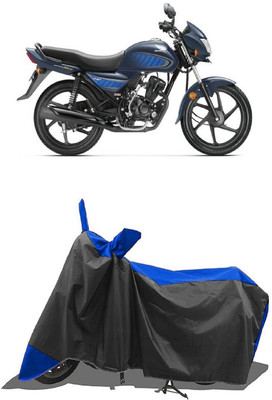 SUGASHRI Waterproof Two Wheeler Cover for Honda(Neo BS6, Blue, Black)