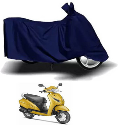 Mdstar Waterproof Two Wheeler Cover for Honda(Activa 5G, Blue)