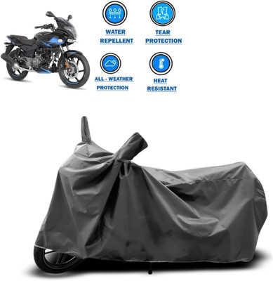 CODOKI Two Wheeler Cover for Bajaj(Pulsar 220F, Grey)