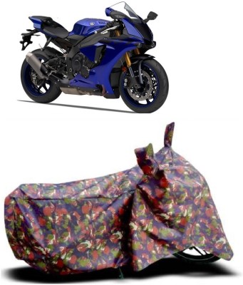 SUGASHRI Waterproof Two Wheeler Cover for Yamaha(YZF R1, Multicolor)