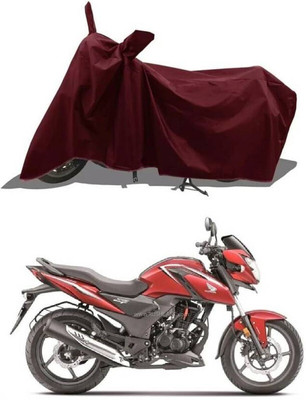 SK AUTO Waterproof Two Wheeler Cover for Honda(CB Shine SP, Maroon)