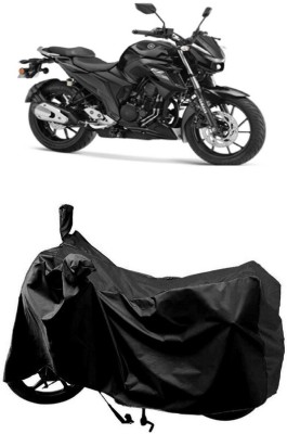 SUGASHRI Waterproof Two Wheeler Cover for Yamaha(FZ-25, Black)