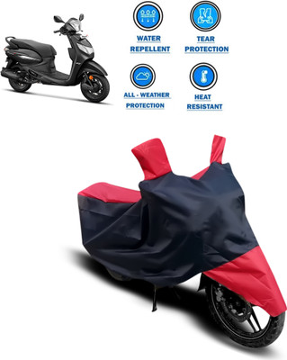 PAGORA Two Wheeler Cover for Hero(MotoCorp Pleasure Plus, Red)