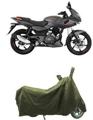 Coxtor Waterproof Two Wheeler Cover for Bajaj(Pulsar 180F BS6, Gold)