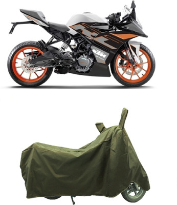 Coxtor Waterproof Two Wheeler Cover for KTM(RC125 BS6, Gold)