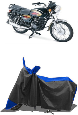 SUGASHRI Waterproof Two Wheeler Cover for TVS(Max 4R, Blue, Black)