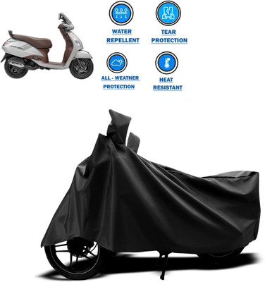 CODOKI Two Wheeler Cover for TVS(Jupiter, Black)