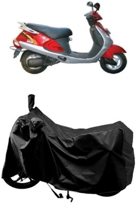 SUGASHRI Waterproof Two Wheeler Cover for Kinetic(Nova, Black)