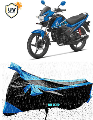 WXR Waterproof Two Wheeler Cover for Honda(Livo, Black, Blue)