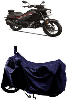SUGASHRI Waterproof Two Wheeler Cover for Suzuki(Intruder BS6, Blue)