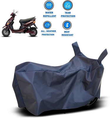 CODOKI Two Wheeler Cover for Hero(Electric Wave Dx, Blue)