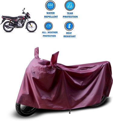 CODOKI Waterproof Two Wheeler Cover for Bajaj(ComforTec, Maroon)