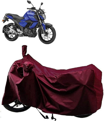 SK AUTO Two Wheeler Cover for Yamaha(FZ FI, Maroon)