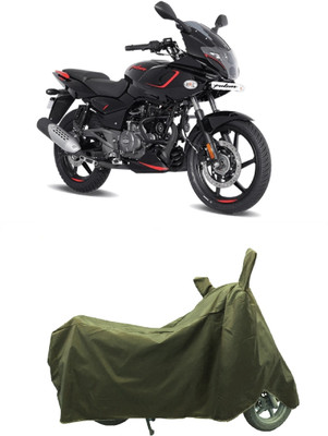 Coxtor Waterproof Two Wheeler Cover for Bajaj(Pulsar 180F, Gold)
