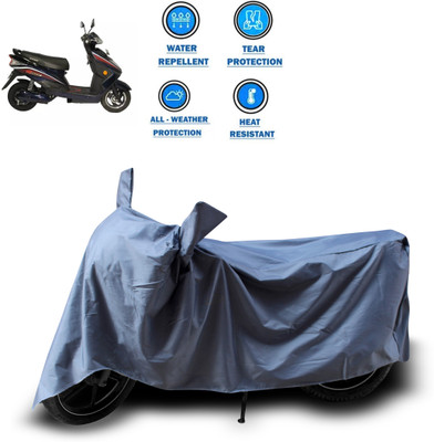 CODOKI Two Wheeler Cover for Okinawa(Ridge, Grey)