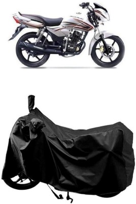 SUGASHRI Waterproof Two Wheeler Cover for TVS(Phoenix 125, Black)