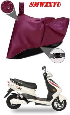 smwzxyu Waterproof Two Wheeler Cover for Okinawa(Maroon)