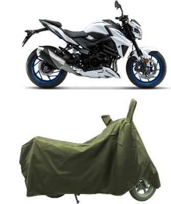 Coxtor Waterproof Two Wheeler Cover for Suzuki(GSX, Gold)