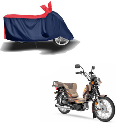 Mdstar Waterproof Two Wheeler Cover for TVS(XL 100, Red, Blue)