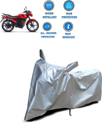 CODOKI Two Wheeler Cover for Universal For Bike(Silver)